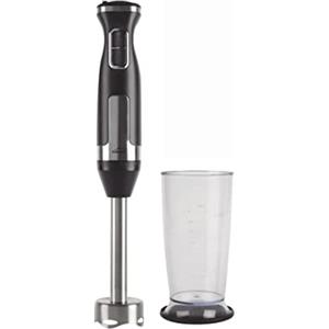 Lacor 61682 - Frusta elettrica PRO con vetro miscelatrice con base antiscivolo, acciaio inossidabile 18/10, senza BPA