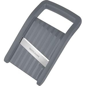 Fackelmann Mandolina Affetta verdure, con lama ondulata in acciaio inox, taglio preciso e sicuro, impugnatura ergonomica, lavabile in lavastoviglie, 16,5x10 cm