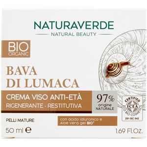 Naturaverde Natural Beauty Bio Bava Di Lumaca Crema Viso Anti-età Rigenerante - Restitutiva 50 ml