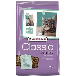 Versele-Laga Classic Cat - Alimento completo per gatti 4kg con proteine al 30% e ingredienti naturali