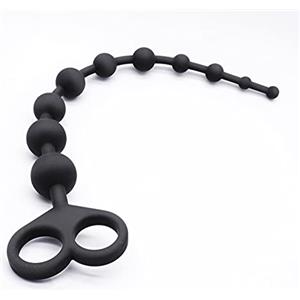 Roluck Perline anali Roluck per donna Perline anali extra lunghe Butt Plug Giocattolo del sesso anale impermeabile per donne uomini