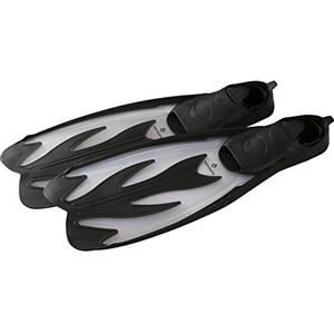 TECNOPRO Tecno Pro F5 J Pinne, Unisex, Flosse F5 J, Transparent/Black, 28-29