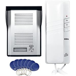 EURA A31A241 Adp-41A3 - Citofono remoto, colore: Bianco