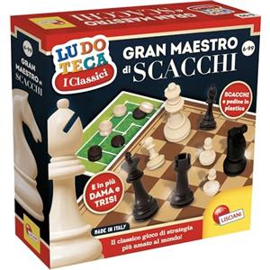 Liscianigiochi Lisciani Giochi- Ludoteca Gioco Gran Maestro di Scacchi 3 in 1, Colore, 89222