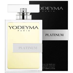 Yodeyma Platinum Eau de Parfum 100ml - Profumo Maschile Fresco e Sensuale con Note di Pompelmo e Gelsomino
