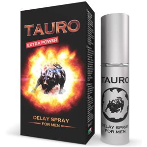 Tauro Extra Power - Spray Ritardante Intimo per Uomo 5 ml, Prolunga le Prestazioni Senza Anestetizzare