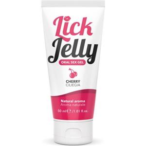 INTIMATELINE Lick Jelly Lubrificante Aromatizzato alla Ciliegia 30 ml - Gel Idratante e Emolliente con Estratti Naturali