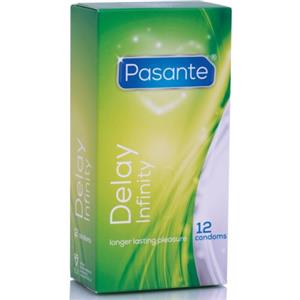 PASANTE Preservativi Delay Infinity Ritardanti 12 pezzi