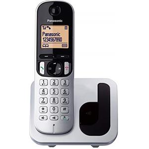 Panasonic KX-TGC210 Telefono DECT Metallico Identificatore di chiamata