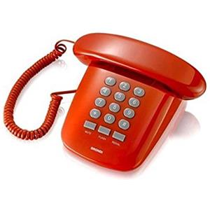 Brondi Sole Telefono Fisso, Rosso Ferrari