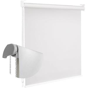TENDEEVOLUTION - Tenda a Rullo Oscurante Mod. Rodano con Telo in PVC. Misura e Colori Personalizzabili, Manuale o Motorizzata. Tende a Rullo per Interni Oscuranti a Soffitto o Parete