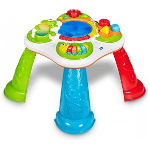 Chicco Tavolo Sensoriale Elettronico Interattivo con 5 Aree Sensoriali per Bambini dai 10 Mesi ai 4 Anni