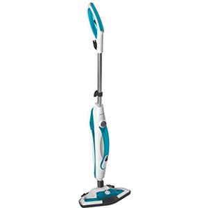 Concept Elettrodomestici Perfect Clean Scopa e Pulitore 2 in 1, 1500 W, 0.4 Litri, 18 g/min, Bianco