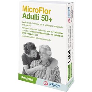 CEMON SRL MICROFLOR ADULTI 50+ 30CPS