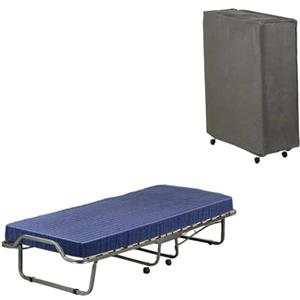 Bed Store SISTEMI RIPOSO - Letto Ospite Pieghevole Ortopedica A 15 Doghe Con Materasso H10 - Brandina