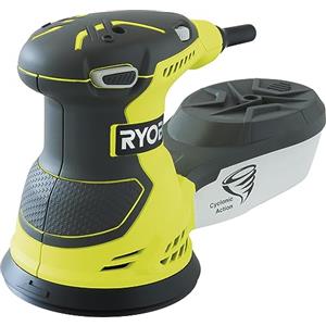 RYOBI Ponceuse excentrique electrique RYOBI 300W 125mm - sac de transport - ROS300A