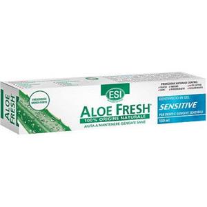 Esi Aloe Fresh Sensitive Dentifricio in Gel 100ml per Denti e Gengive Sensibili con Aloe Vera e Alghe Marine