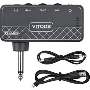 YUEKO PLEXI SOUND METAL Mini Pocket Amp Amplificatore Micro Cuffie Chitarra Stereo Amplificatore Amplificatore con Spina Splitter USB