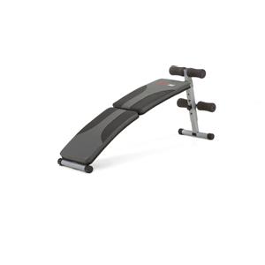 Everfit Panca Addominali WBK-200 - Richiudibile, Pieghevole e Salvaspazio con Sedile Imbottito