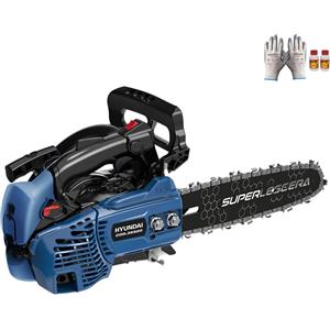 Hyundai Motosega da Potatura Superleggera 25 cm 25 cc - Leggera e Potente, Ideale per Giardini e Frutteti