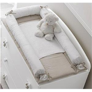 Erbesi Fasciatoio Tato Per Comò Erbesi Bianco Tortora