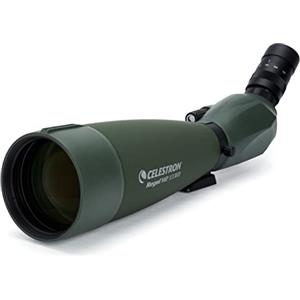 Celestron 52306 Telescopio Regal M2 22-67x100mm ED con zoom angolato, ottica con rivestimento multistrato, vetro a prisma BaK-4, corpo leggero in lega di magnesio e custodia per il trasporto, verde