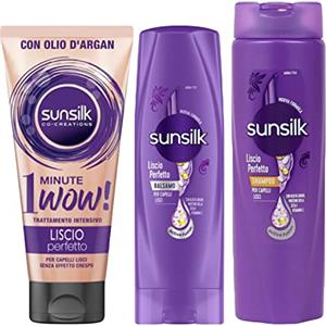 SUNSILK LISCIO PERFETTO: Shampoo + Balsamo + Trattamento Intensivo