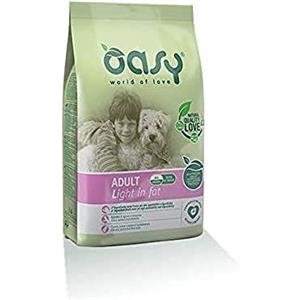 Oasy Alimento Secco per Cane Adult Light in Fat 12kg-Mangimi secchi per Cani, Multicolore, Unica