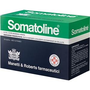 Somatoline® 0,1% + 0,3% Emulsione Cutanea Bustine 30x10 g Bustina