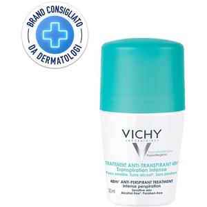 Vichy Deodorante anti-traspirante 48H - Per pelle sensibile Roll-on 50 ml efficace per 48 ore Roller