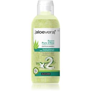 Zuccari Aloevera2 Succo Puro D'Aloe Doppia Concentrazione 1L - Azione Emolliente e Lenitiva