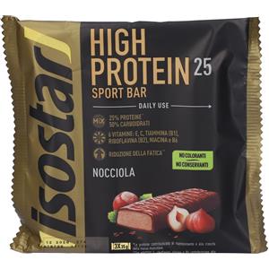 Isostad High Protein 25 - Barrette Proteiche gusto Cioccolato e Nocciola, 3 x 35 g, 25% Proteine per il Recupero Muscolare