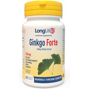 Longlife Performance Mentali LongLife® Ginkgo Forte 60 pz Compresse masticabili