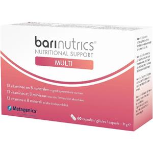 Metagenics Barinutrics Multi - Integratore Alimentare con Vitamine e Minerali - 60 Capsule