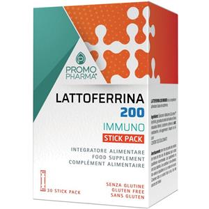 PromoPharma Lattoferrina 200 Immuno Stick 30 pz Polvere per soluzione orale