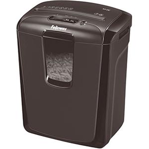 Fellowes Distruggi documenti M-8C, a Frammento, 8 fogli, uso personale. Con blocco di sicurezza