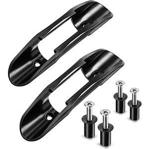 Wanfoou Supporto per Pagaia,2 Pezzi Supporto per Pagaia per Kayak Clip per Pagaia per Kayak Clip di Sicurezza Clip di Plastica per Kayak Porta Pagaia Kayak con Viti,per Kayak Marino Canoa Barca