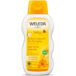 Weleda Olio Extra Delicato Calendula 200 ml - Olio non profumato per bambini, ideale per massaggi e protezione della pelle