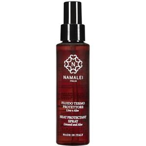 Namalei, Fluido Termoprotettore Capelli Lino e Aloe, Protettivo Anti Calore per Phon e Piastra, Idratante e Rinforzante con Malva e Altea, Styling Naturale e Morbido, 100 ml