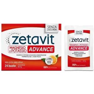 ZETA FARMACEUTICI SpA Magnesio e Potassio Advance Zetavit 24 Bustine