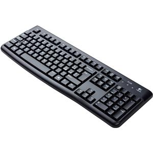 Logitech Deluxe K120 Keyboard, USB - Black (Italiano) 920-02517 - (scatola avana) - 920-002517