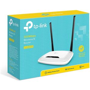 TP-LINK TL-WR841N Router Wireless N 300Mbps 4 porte LAN + 1 WAN - 2 Antenne Fisse - TL-WR841N