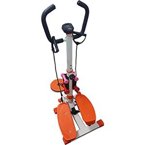 FFitness Stepper Twister Ffitnes, Strumento Professionale Multifunzione per l'home Fitness Unisex Adulto, Bianco, Medium