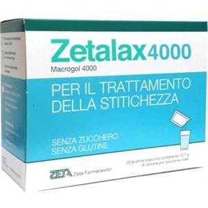 ZETA FARMACEUTICI SpA Zetalax 4000 Zeta Farmaceutici 20 Bustine