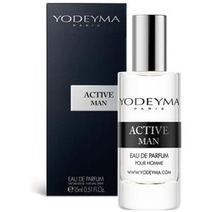 Yodeyma Active Man Eau De Parfum 15 ml - Fragranza Maschile Elegante e Dinamica con Note Fruttate e Legnose
