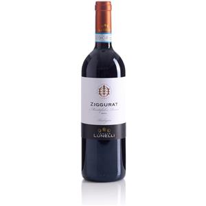 Tenute Lunelli Ziggurat Montefalco Rosso DOC 2022 - Vino Rosso Elegante e Strutturato, 750ml