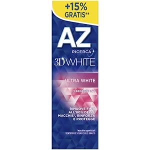 AZ 3D White - Ultra White Dentifricio Sbiancante Sicuro sullo Smalto, 65m