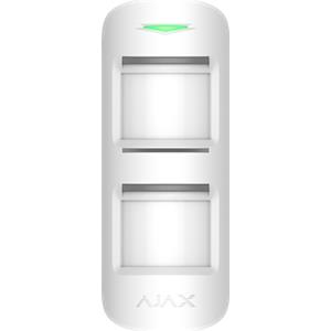 Ajax MotionProtect Outdoor - Rilevatore di movimento wireless per esterni con doppio PIR, immunità agli animali e anti-mascheramento