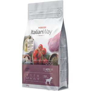 Italian Way Anatra Medium Maxi Adult Sensitive - Alimento Secco Grain Free per Cani Adulti di Media Taglia - Sacco da 12 kg