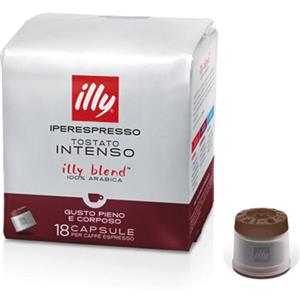 Illy 108 cialde caffè espresso illy iperespresso intenso 100% arabica tosta